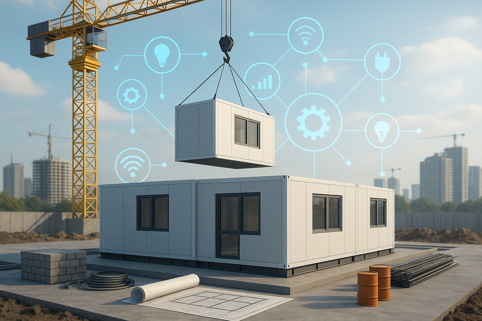 IoT en la Construcción Modular: tecnología que anticipa, optimiza y conecta IoT en la Construcción Modular: tecnología que anticipa, optimiza y conecta