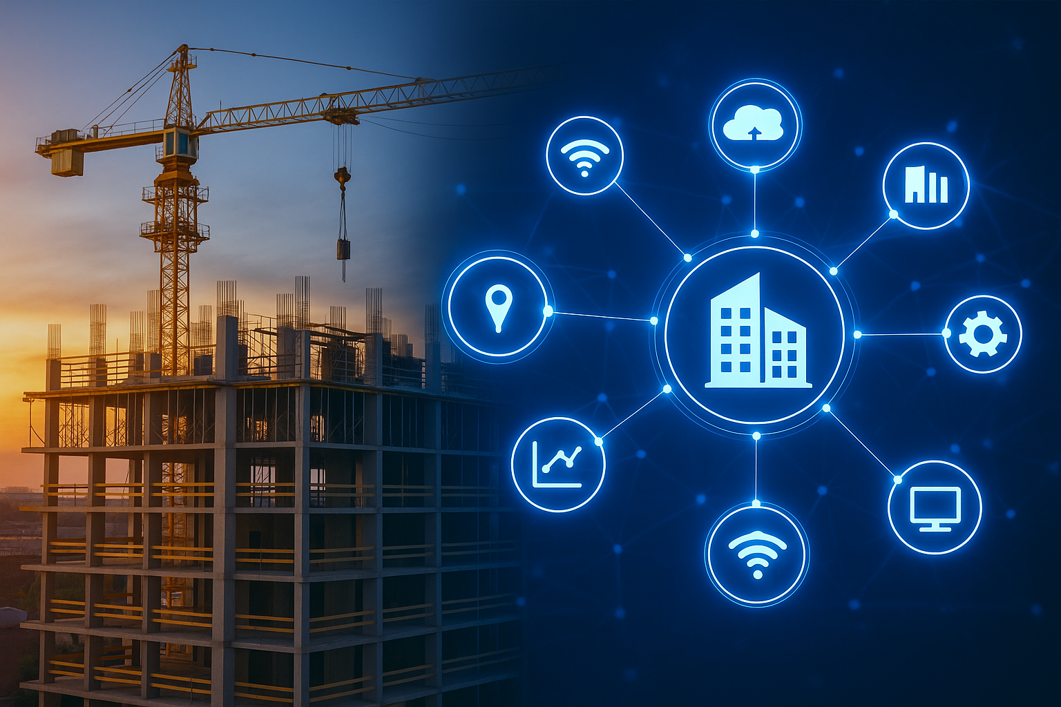 Del andamio al algoritmo: cómo el IoT revoluciona la Construcción Del andamio al algoritmo: cómo el IoT revoluciona la Construcción