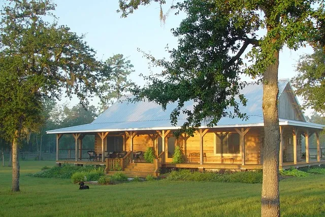 Vivienda rural híbrida que combina arquitectura vernácula y sistemas constructivos industrializados en el campo