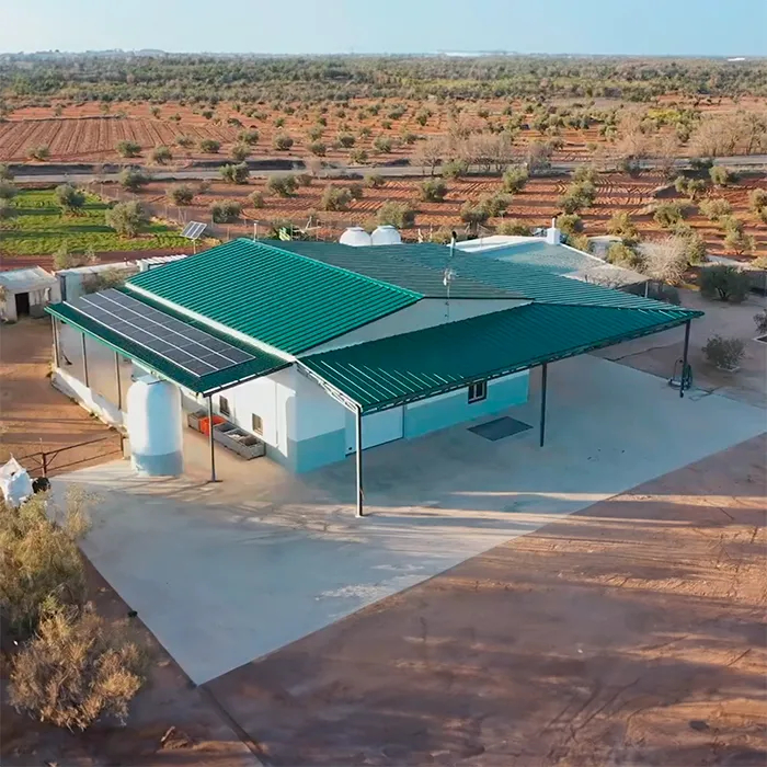 Eficiencia energética en explotaciones rurales: Almazara con Panel Sandwich en Ciudad Real Eficiencia energética en explotaciones rurales: Almazara con Panel Sandwich en Ciudad Real